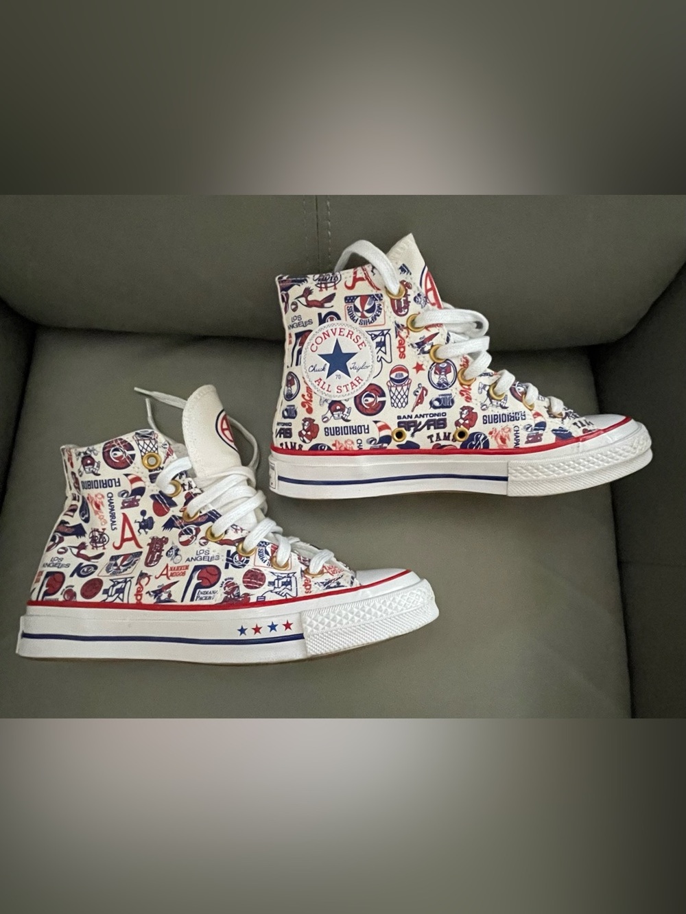 Converse Chuck 70 American Basketball Association High Canvas, Men 4.5/Women 6.5